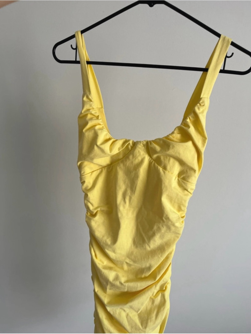 Tiger Mist Yellow Mini Dress
